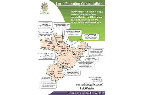 SDDC Planning Consultation events